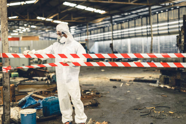 Professional Hoarding Cleanup technician working in King City, OR
